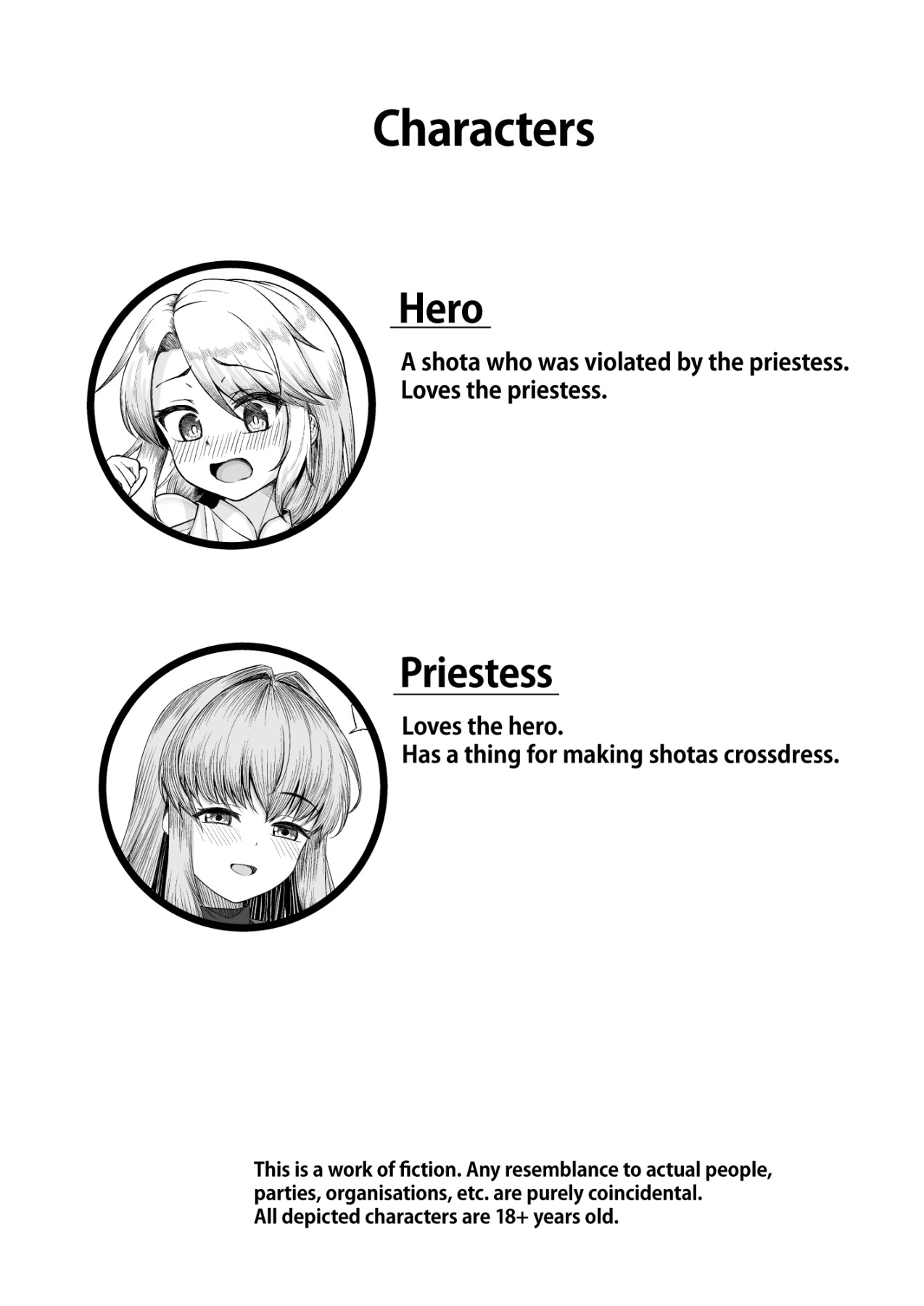 Hentai Manga Comic-Crossdressing Hero and Dancer Priestess-Read-2